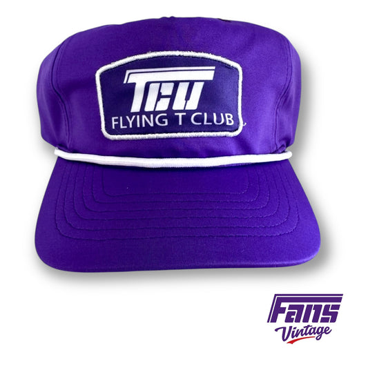 TCU Football Player Issue Flying-T Club Rope Hat!