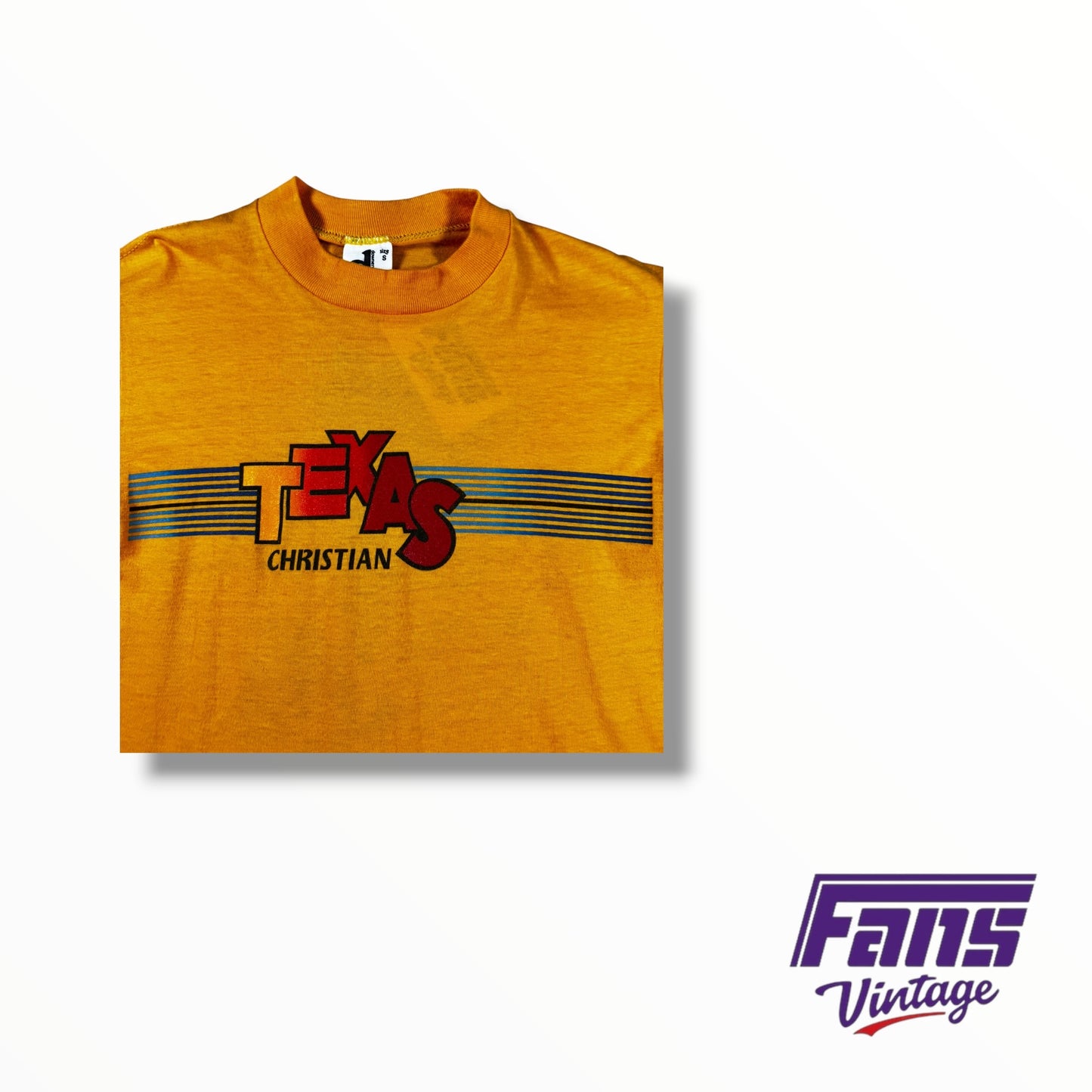 Vintage 70s TCU Zoo Style Tee