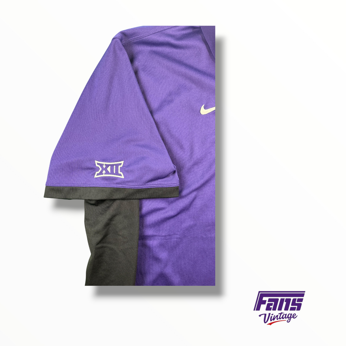 TCU Football Team Issued Nike Dri-Fit Polo