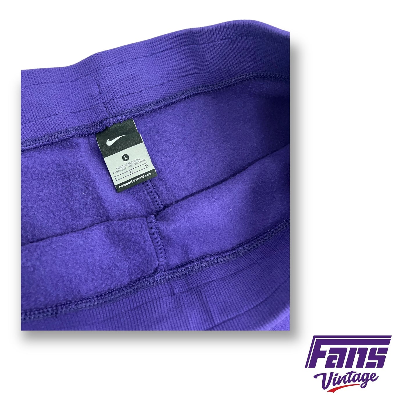 TCU Team Issue Women’s Nike Lounge Pants with Premium Details!