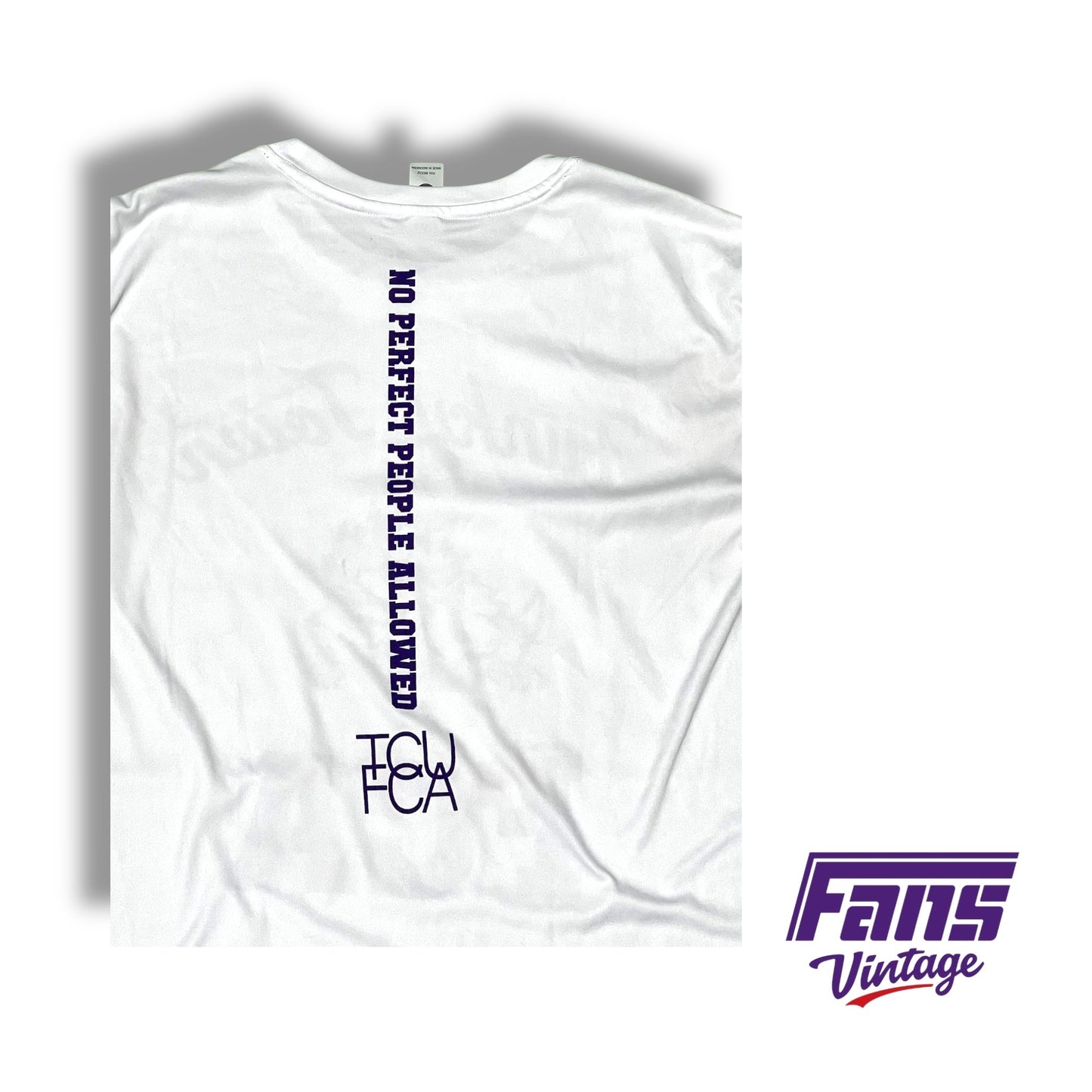 TCU FCA Team‑Issued Long‑Sleeve T‑Shirt — “Funky Town” Script