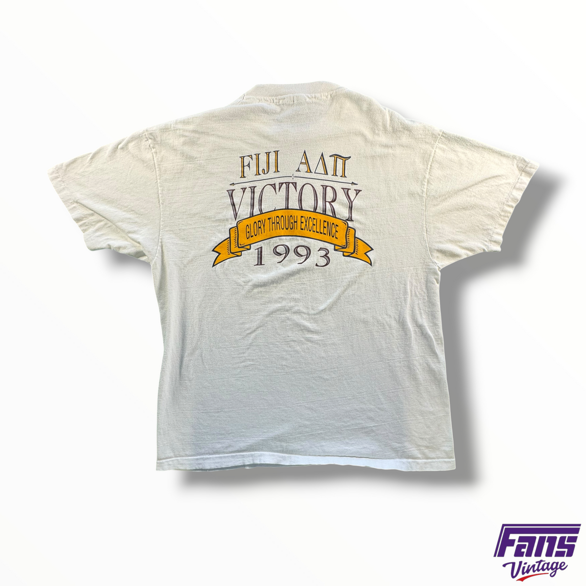 Vintage 1993 TCU FIJI x ADPI Victory Fraternity Shirt