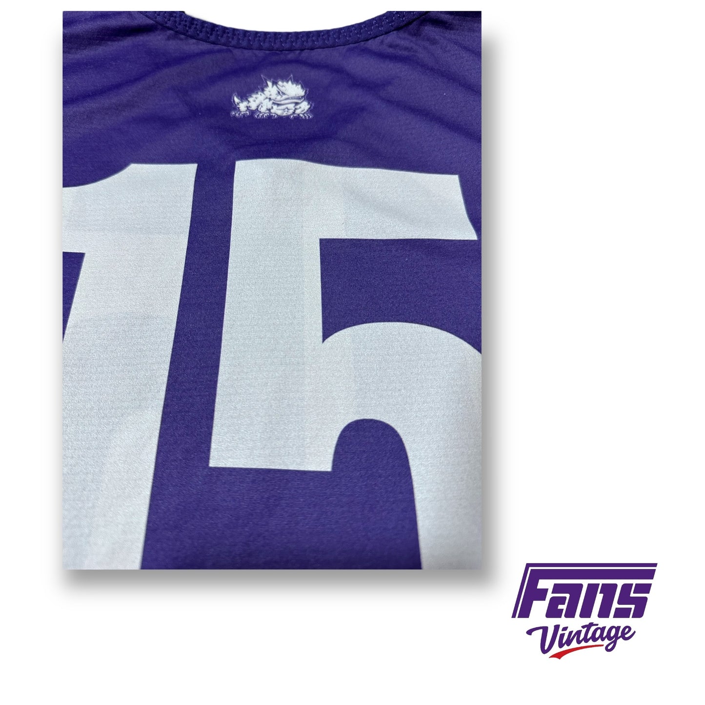 Team Issue Nike TCU Basketball Practice Jersey