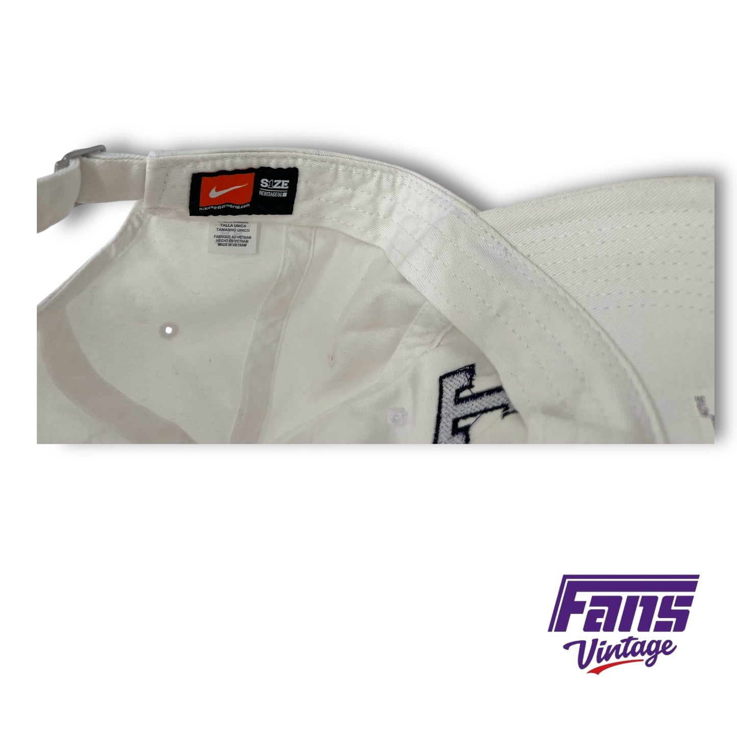 Early 2000s Vintage TCU Basketball Dad Hat