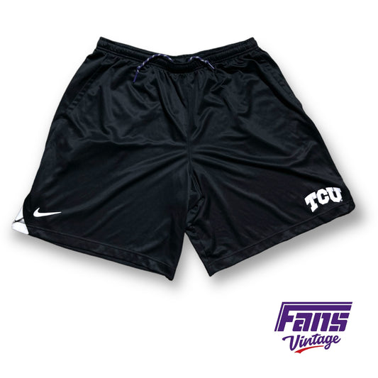 TCU Baseball Team Issue - Player Worn Nike Drifit Premium Training Shorts