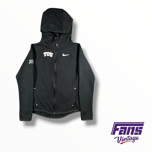 TCU Team Issued Women’s Custom Nike Tech Blackout Travel Jacket