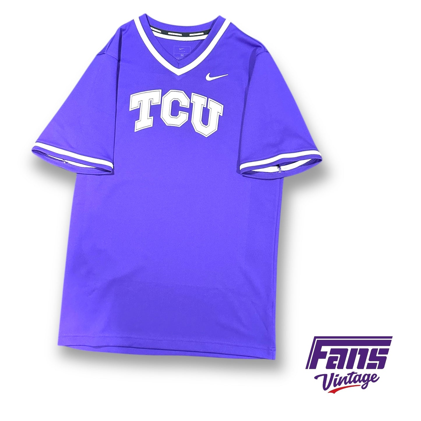 2022 TCU Baseball Game Worn Jersey - CWS Season Practice Jersey!