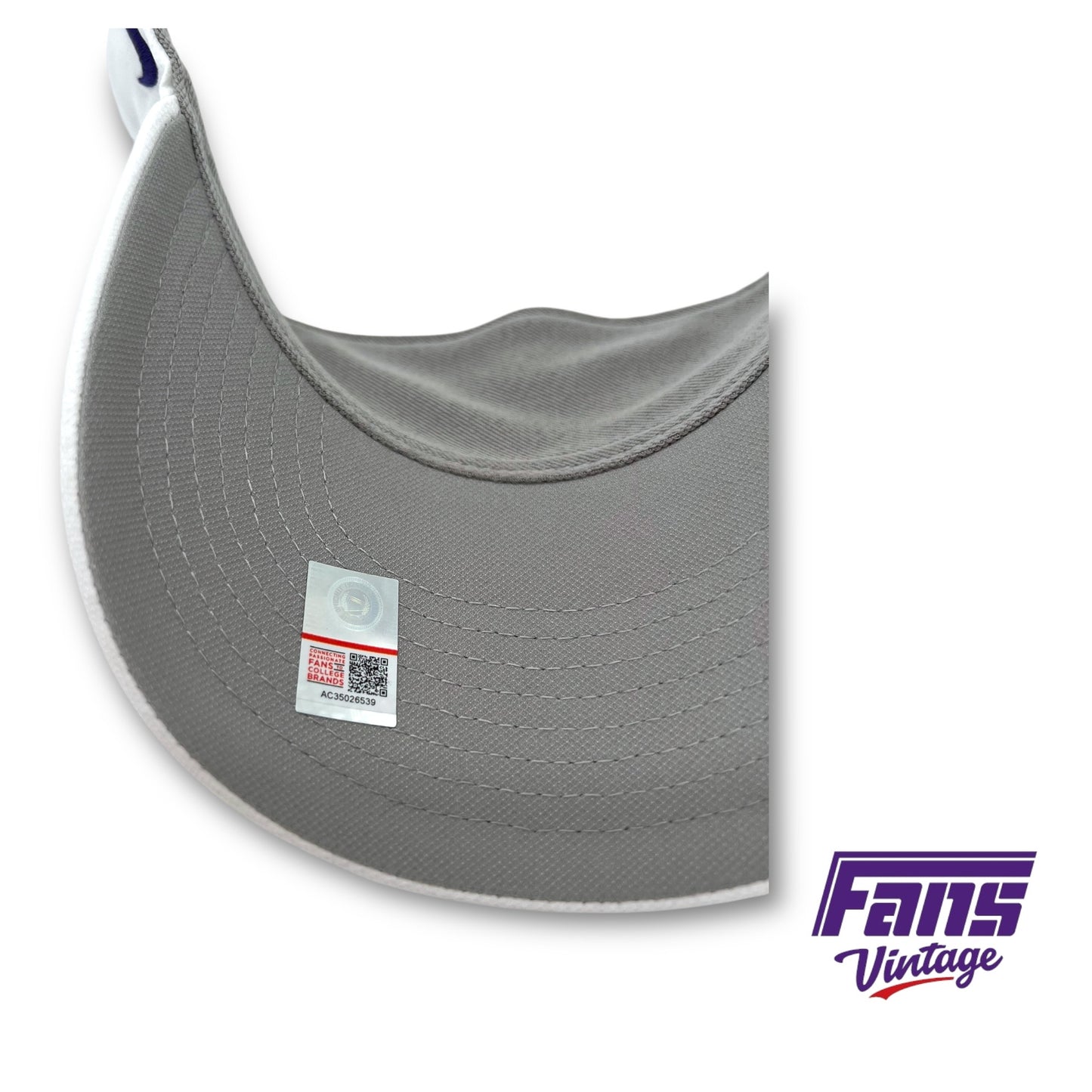 TCU Football Team Issued Coach's Visor - New