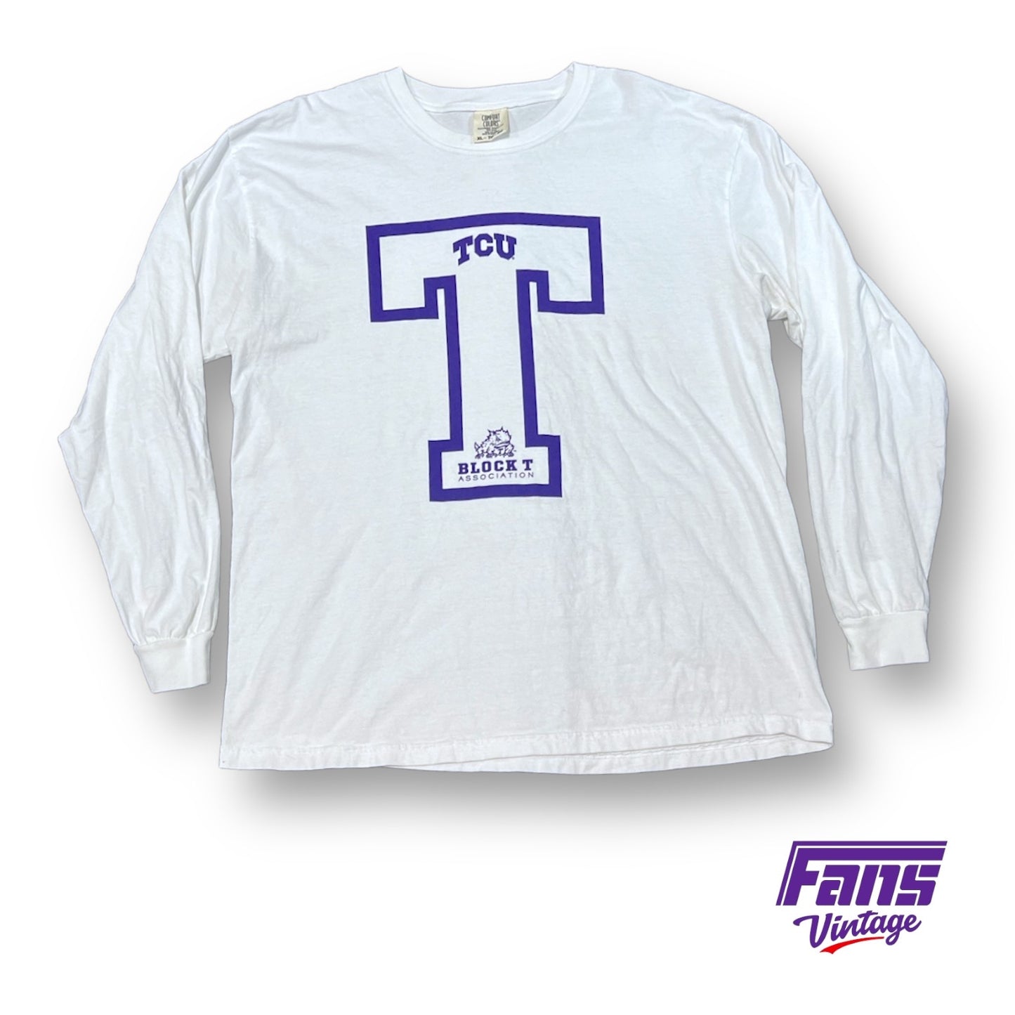 TCU Block T Letterman’s Association Player Alumni Long Sleeve Shirt