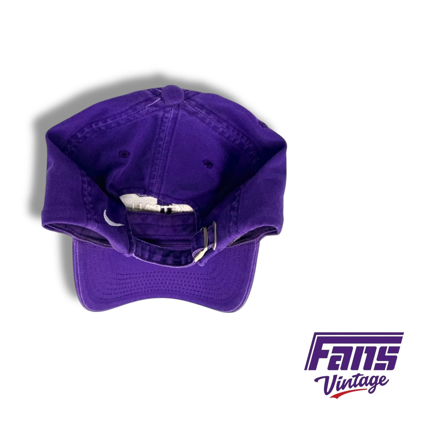 Y2K Throwback TCU Nike Team Issued Basketball Dad Hat