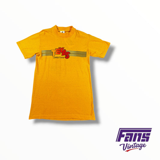 Vintage 70s TCU Zoo Style Tee
