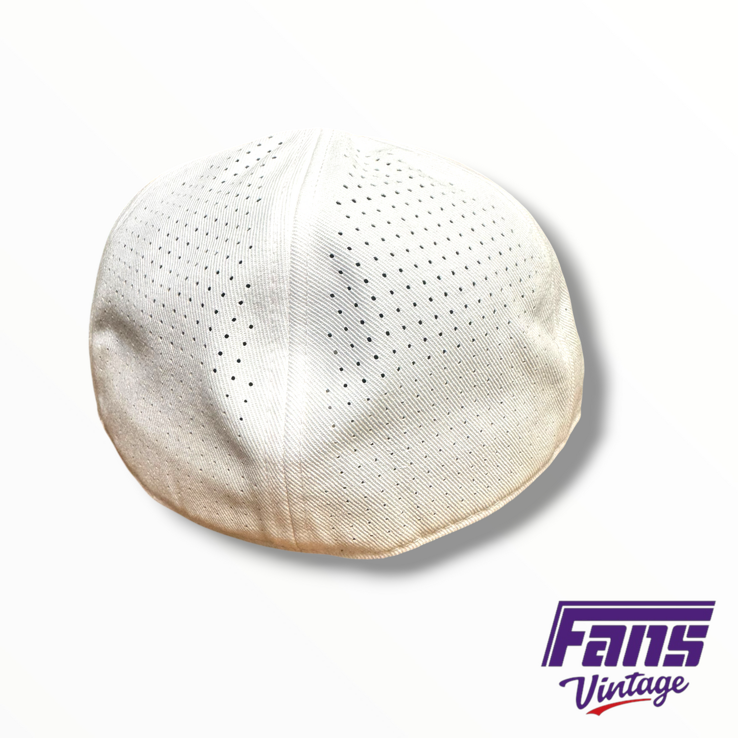 TCU Baseball Team-Issued Nike Block T Letterman Game Fitted Hat
