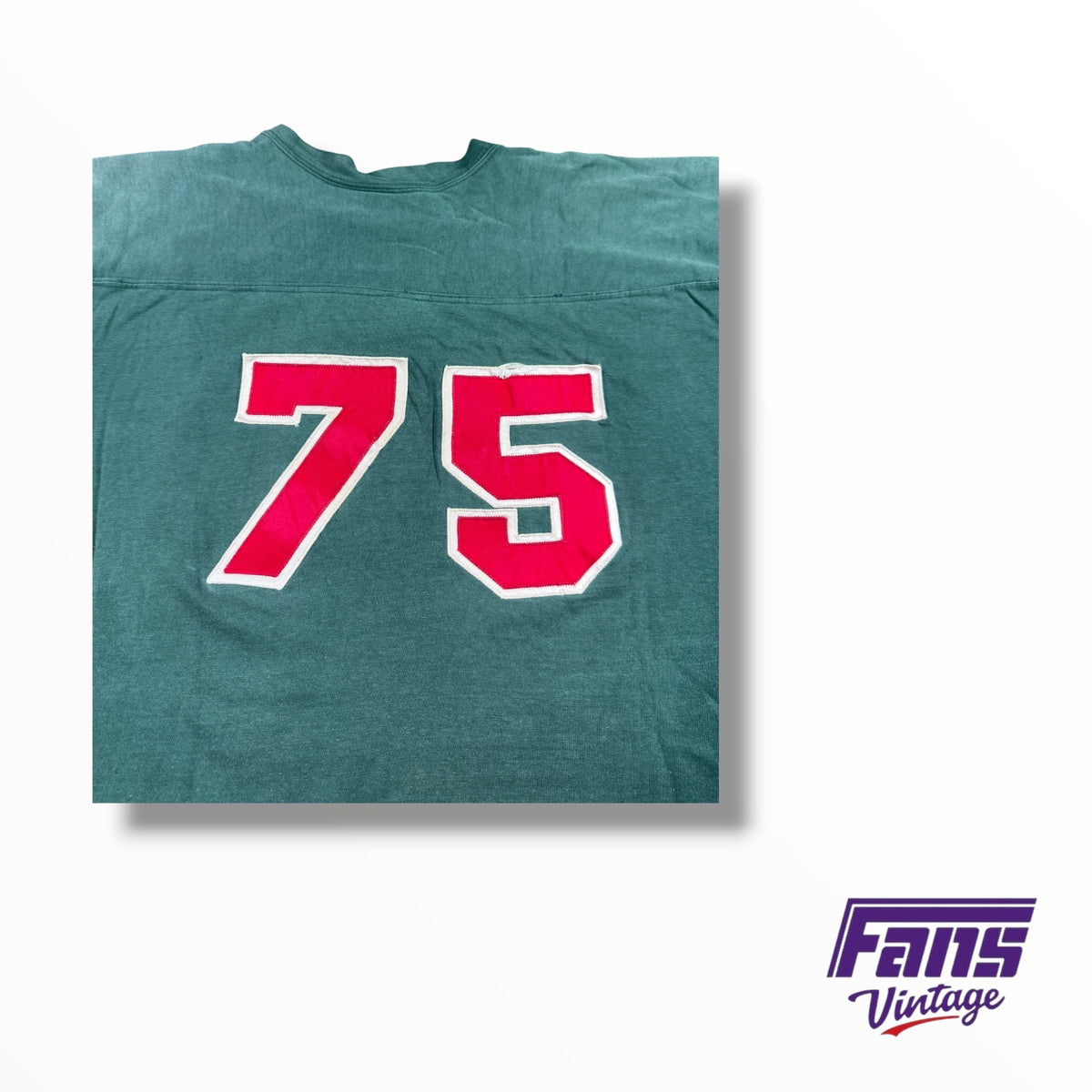 Vintage 70s Rare Double Sided Fraternity Kappa Sigma 3/4 Inch Sleeve Jersey Style Stitched Tee