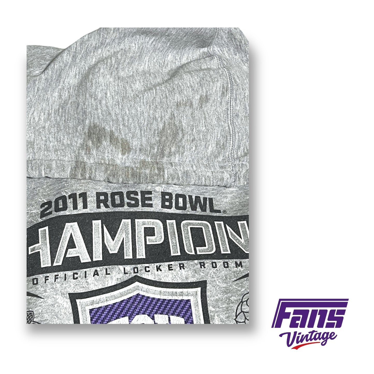 TCU Rose Bowl Champions Nike Locker Room Issue Hoodie