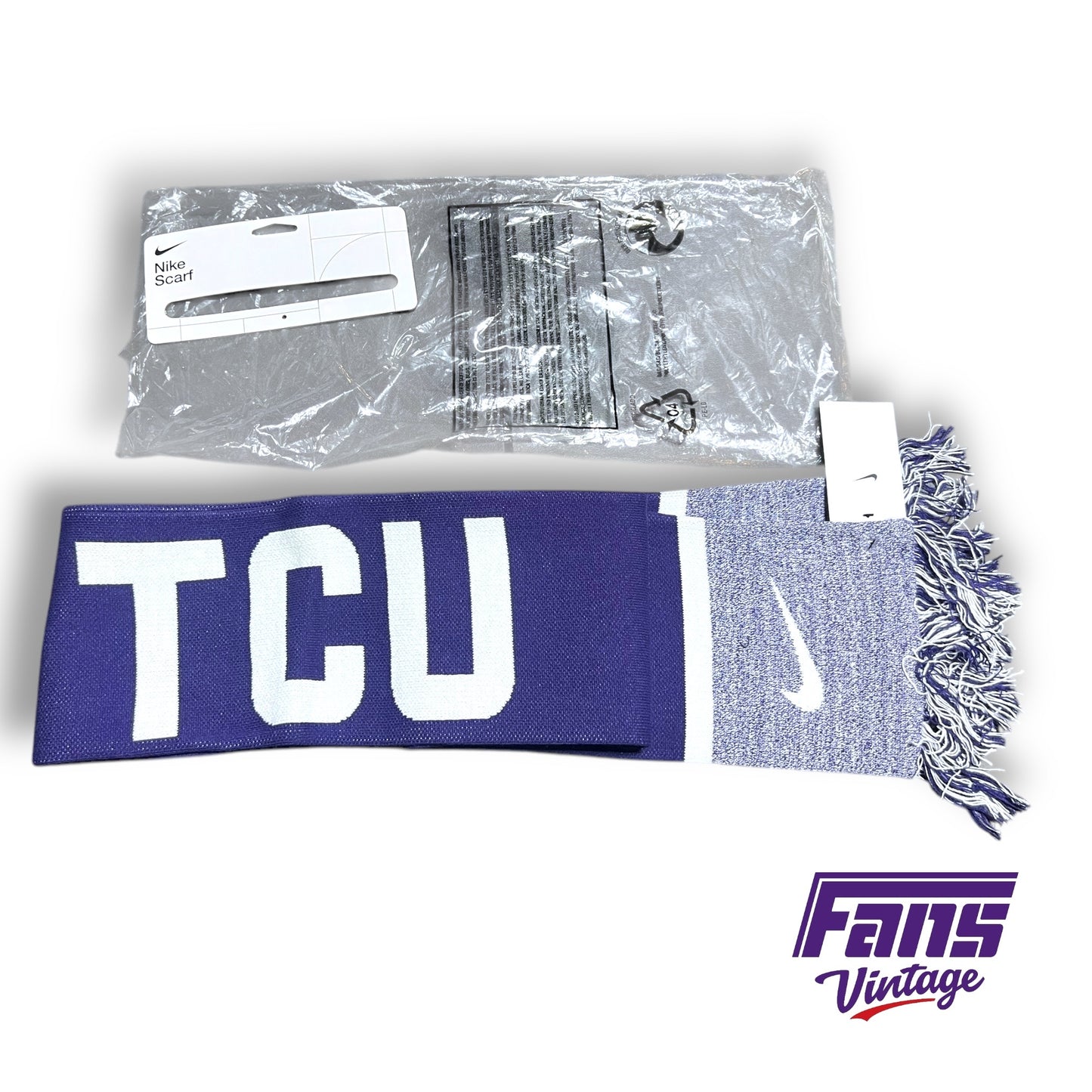 TCU Team Issue Custom Woven Nike Scarf