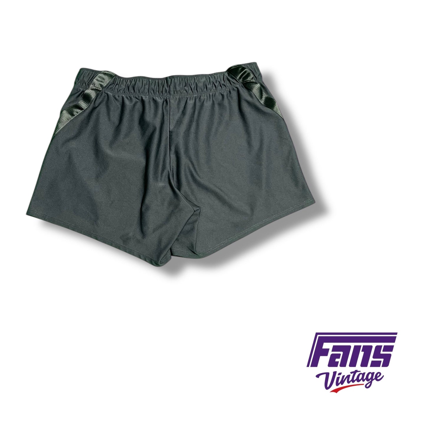 TCU Nike Team Issued dark grey running shorts