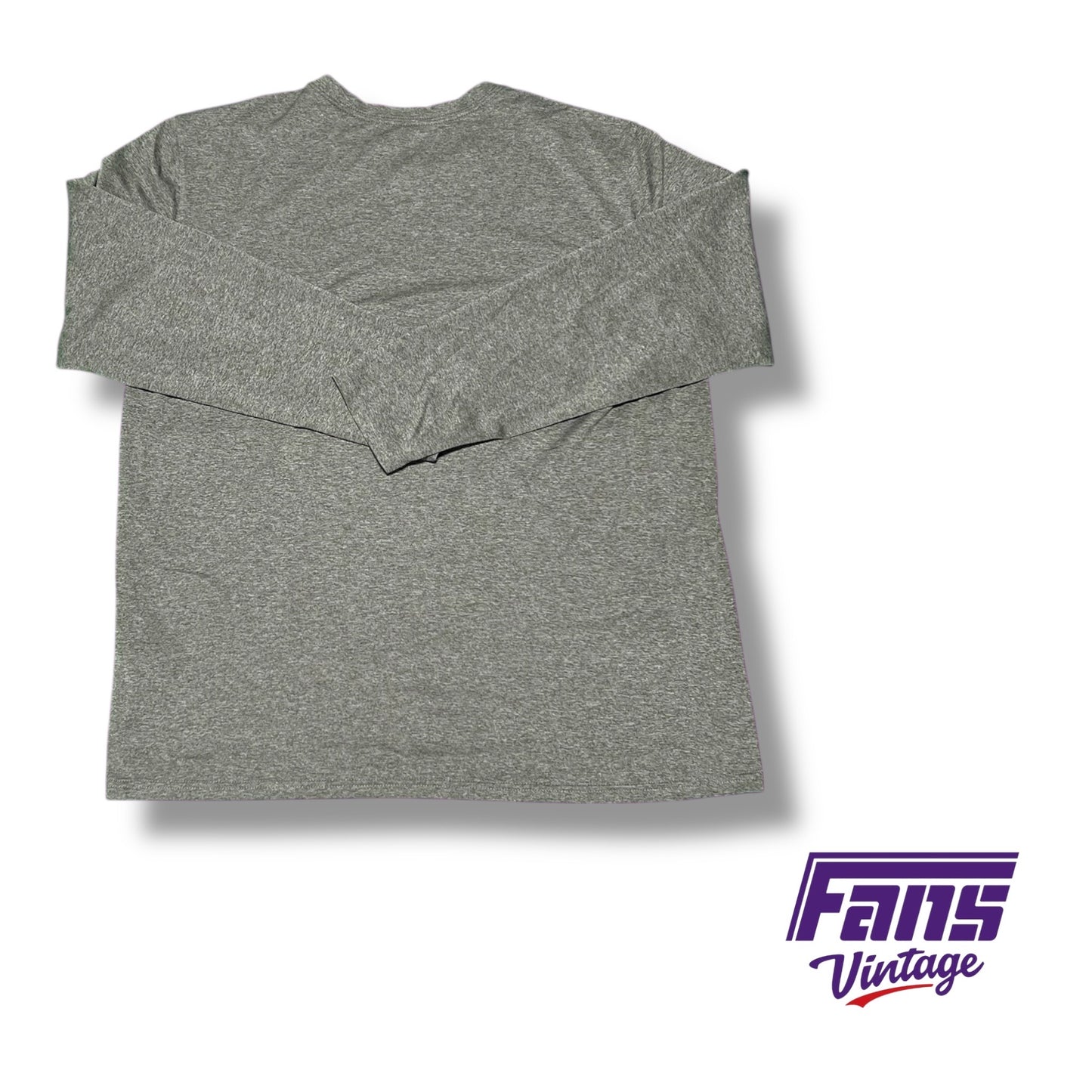 TCU Nike team issued long sleeve multi-logo t shirt