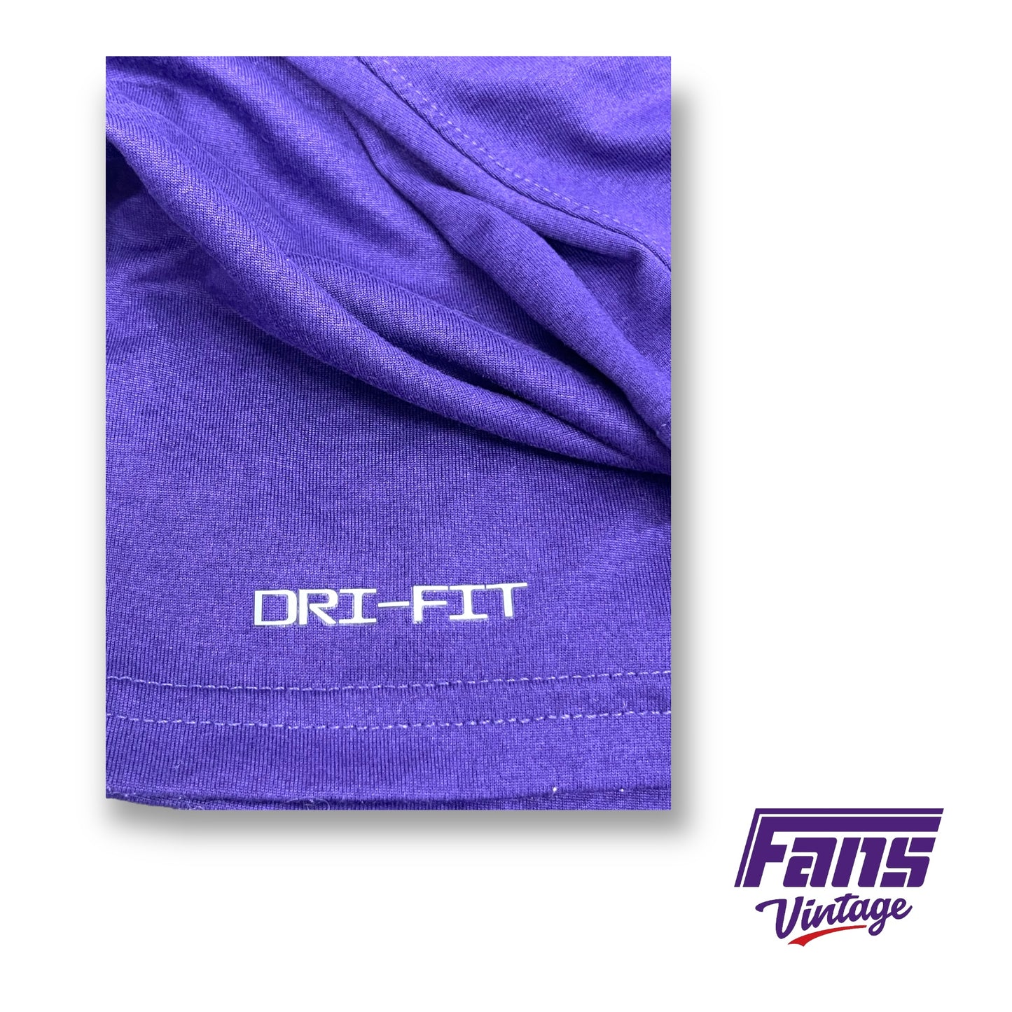 TCU Team Issue Nike drifit ultra lightweight training tee