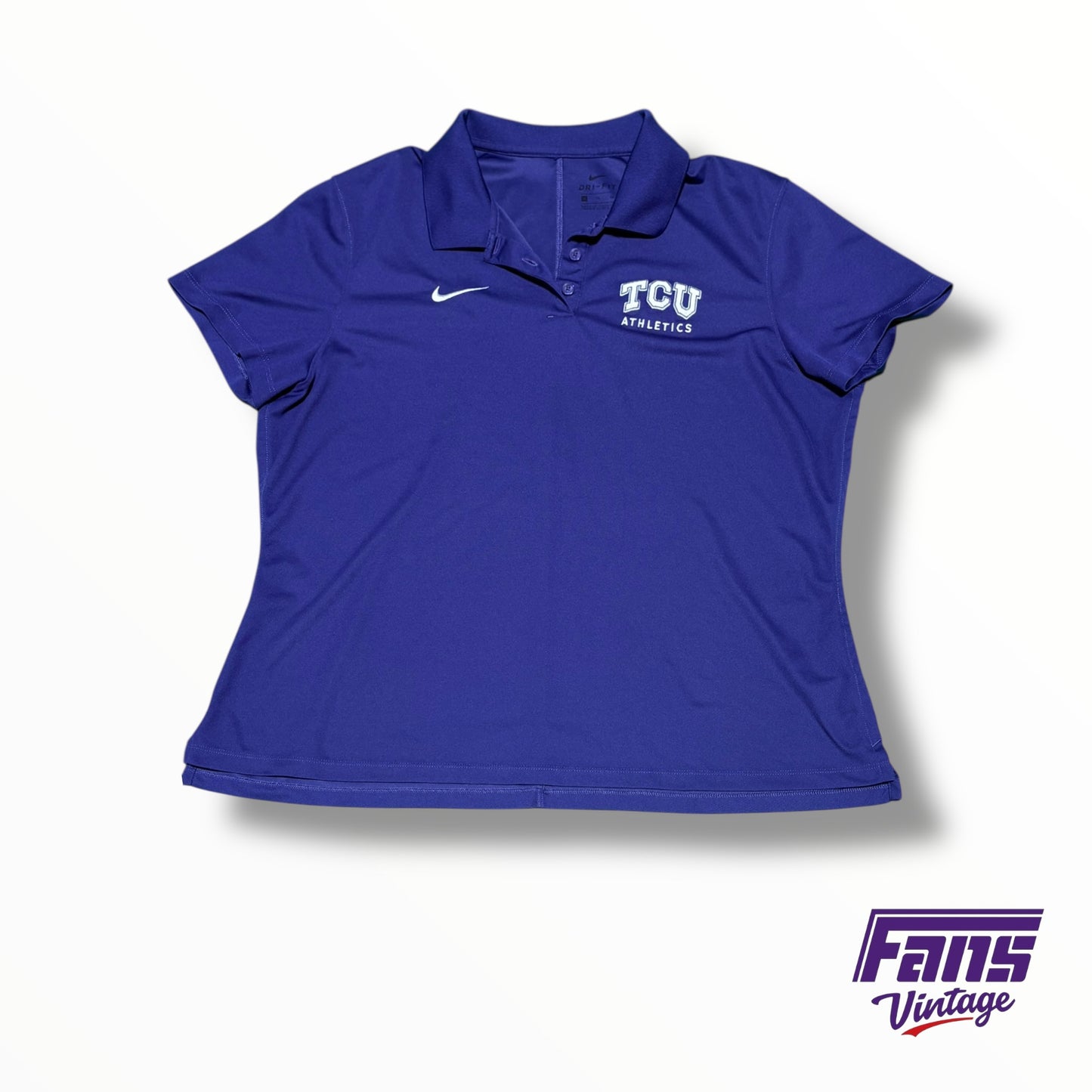 TCU Athletics Nike Women’s Purple Polo