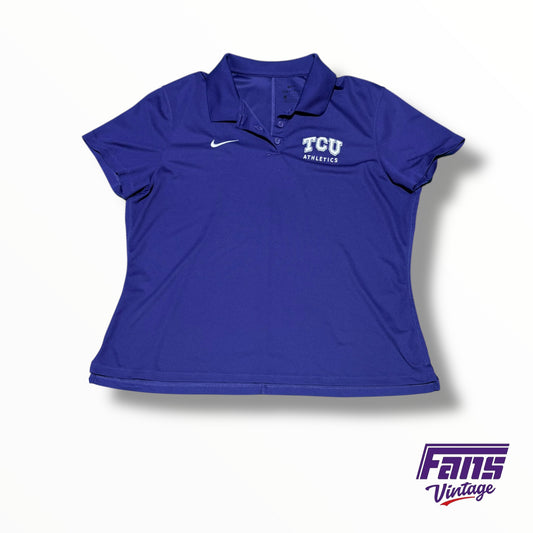 TCU Athletics Nike Women’s Purple Polo