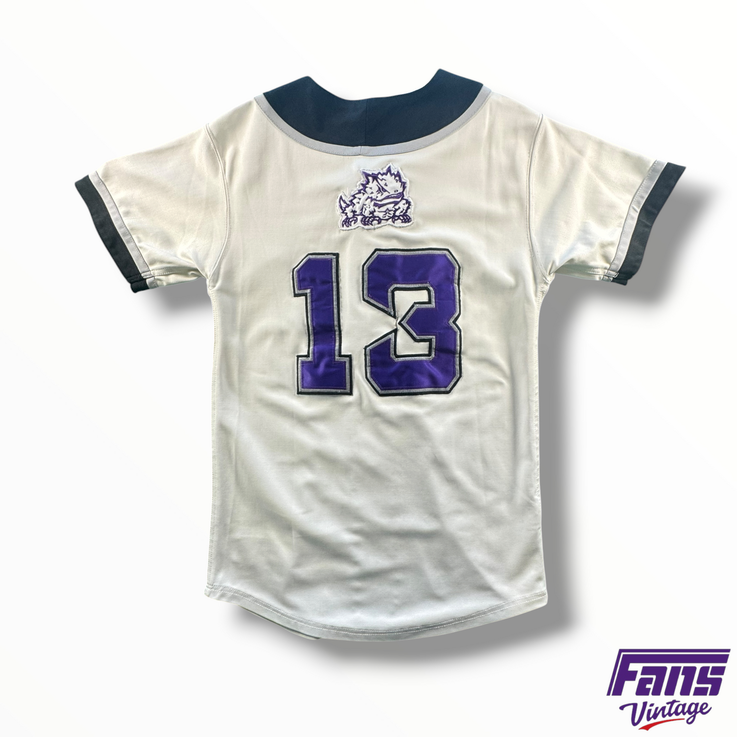 90s Vintage Fully Stitched Baseball Jersey with Satin Letters