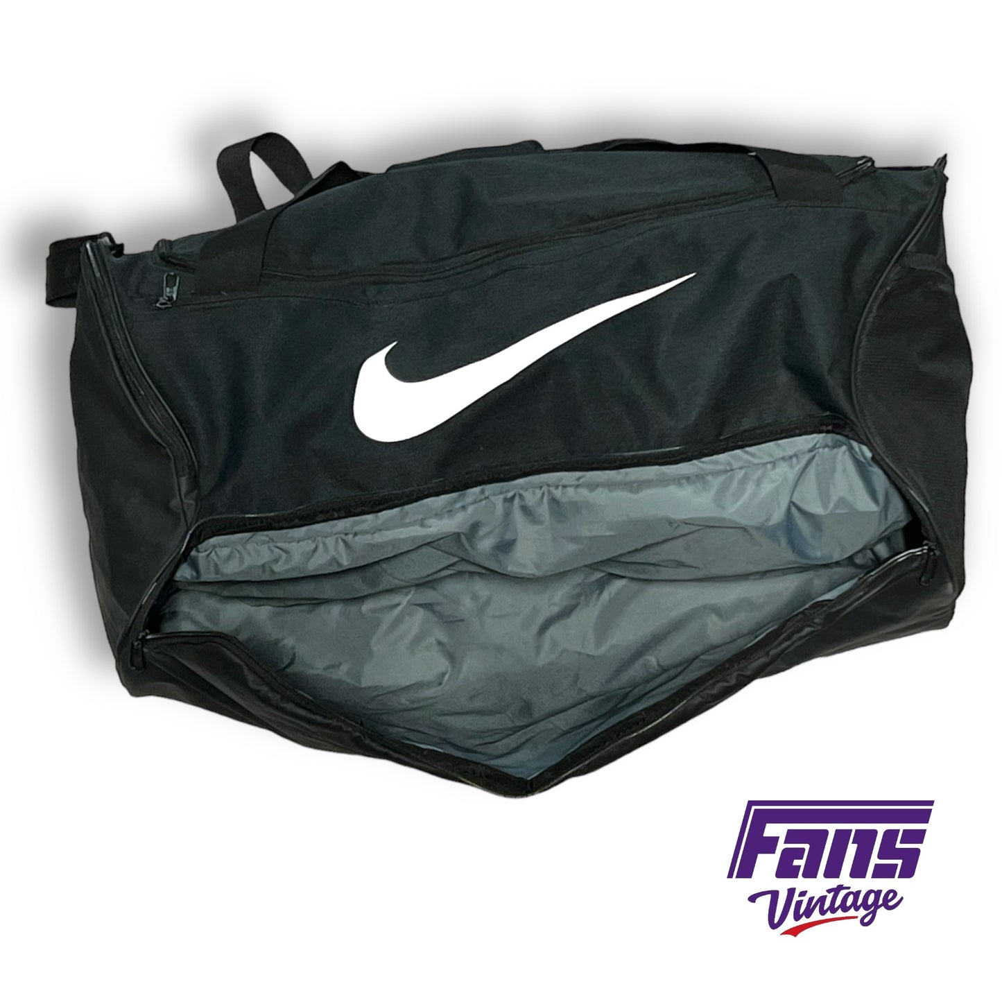 TCU Basketball Team Issued Nike Brasilia Training Duffel Bag