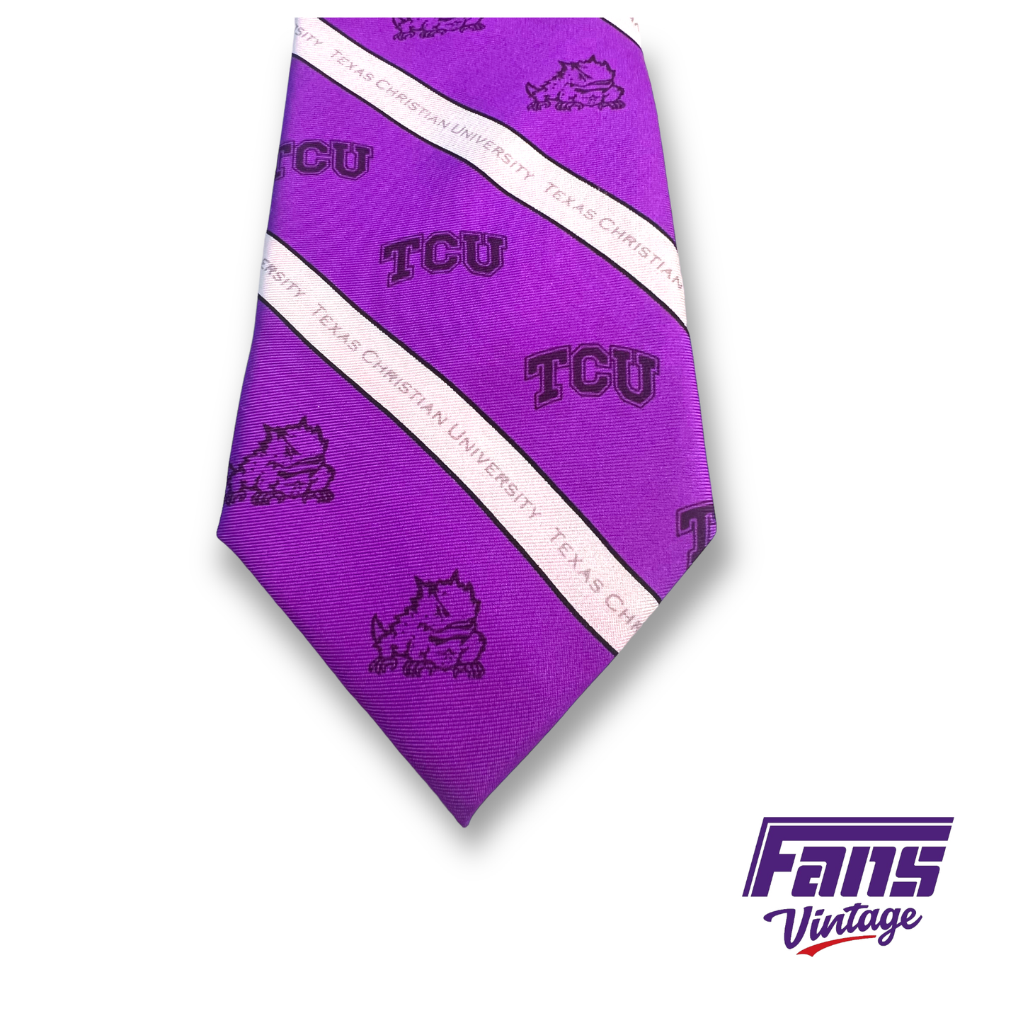 Vintage and Custom TCU Ties