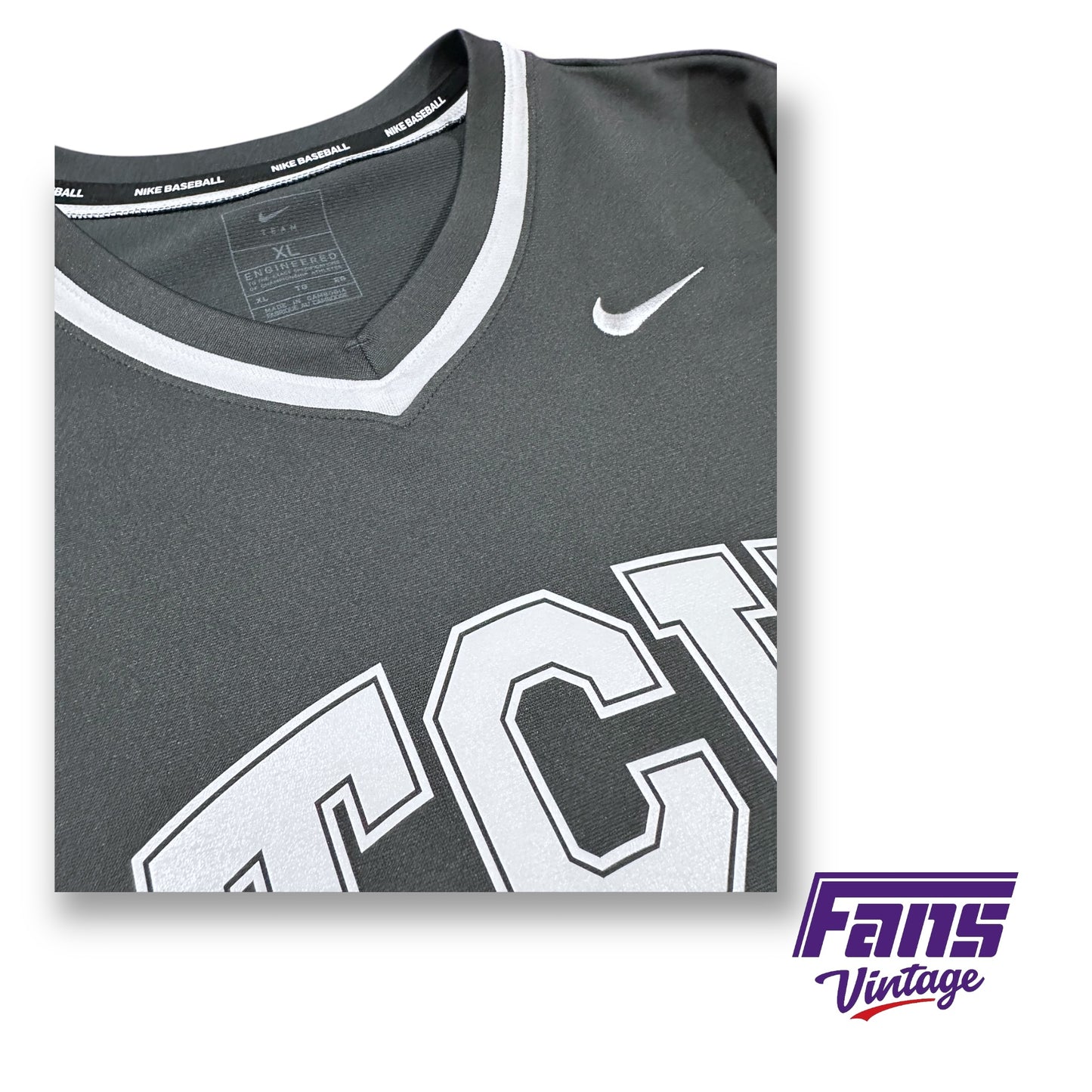 2022 TCU Baseball Game Worn Jersey - CWS Season Practice Jersey!