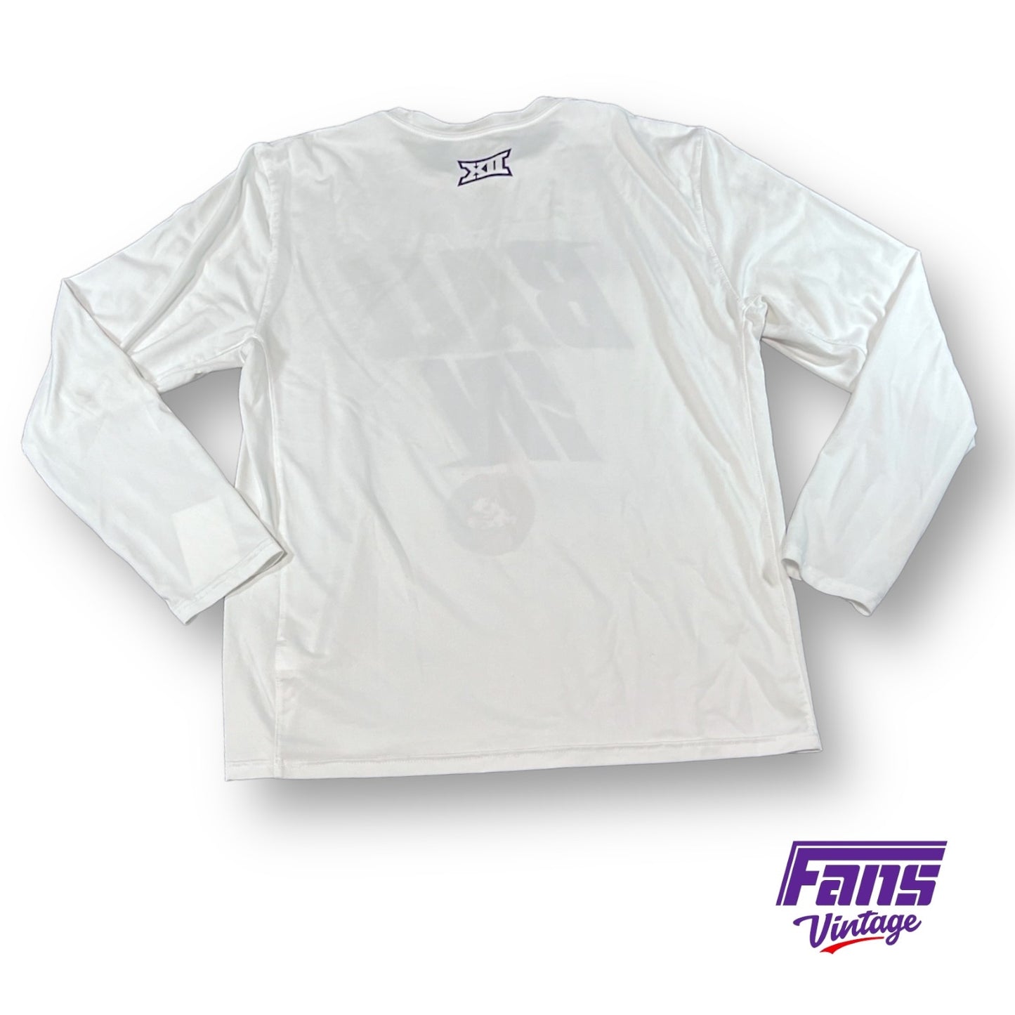 TCU Basketball Player Issue March Madness “BALL IN” Nike Warmup Shirt