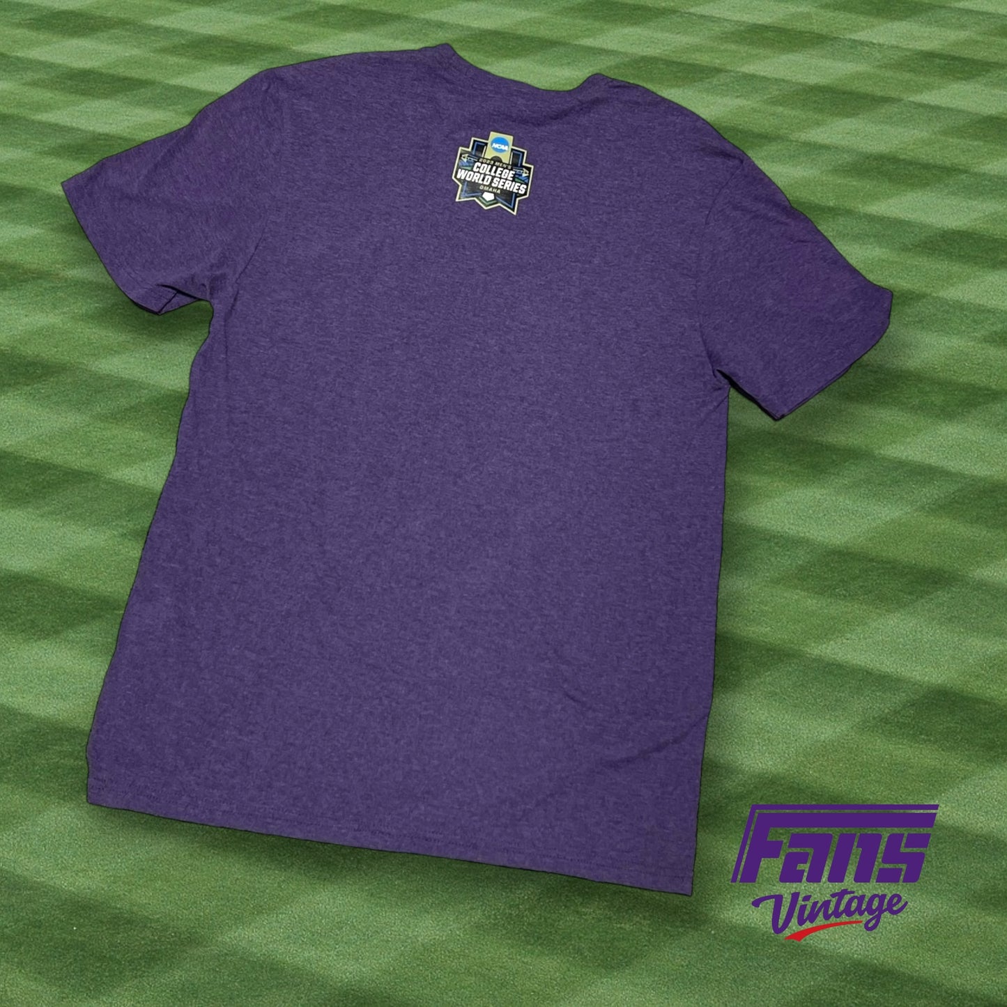 2023 TCU Baseball CWS t-shirt