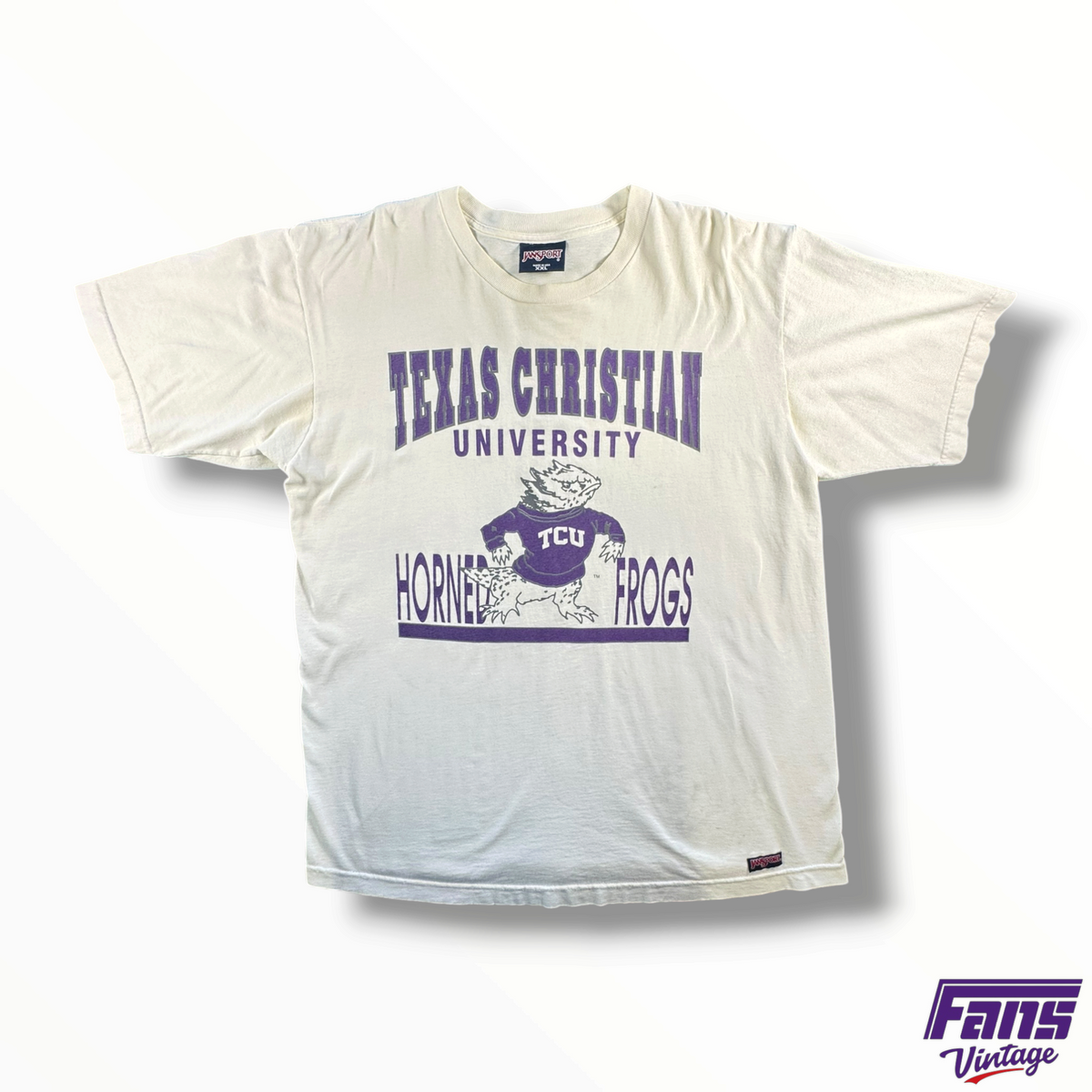 Rare Vintage TCU Sweater Frog Graphic Tee