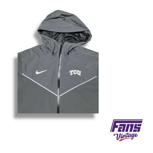 RARE TCU Nike Team‑Issued Premium Custom Storm‑Fit Set - Zip up Jacket and Pants