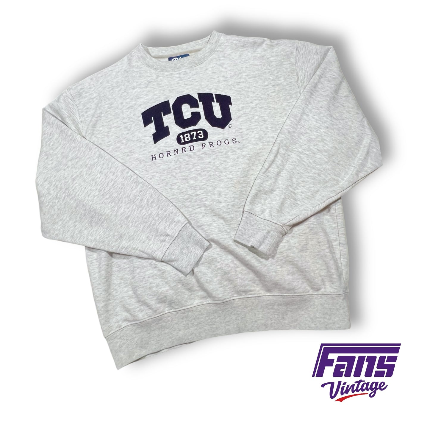 Vintage Throwback TCU Crewneck Sweater - Super Soft!