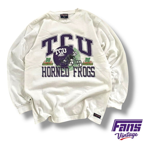 GRAIL! Vintage TCU Football 1998 Sun Bowl Long Sleeve Shirt