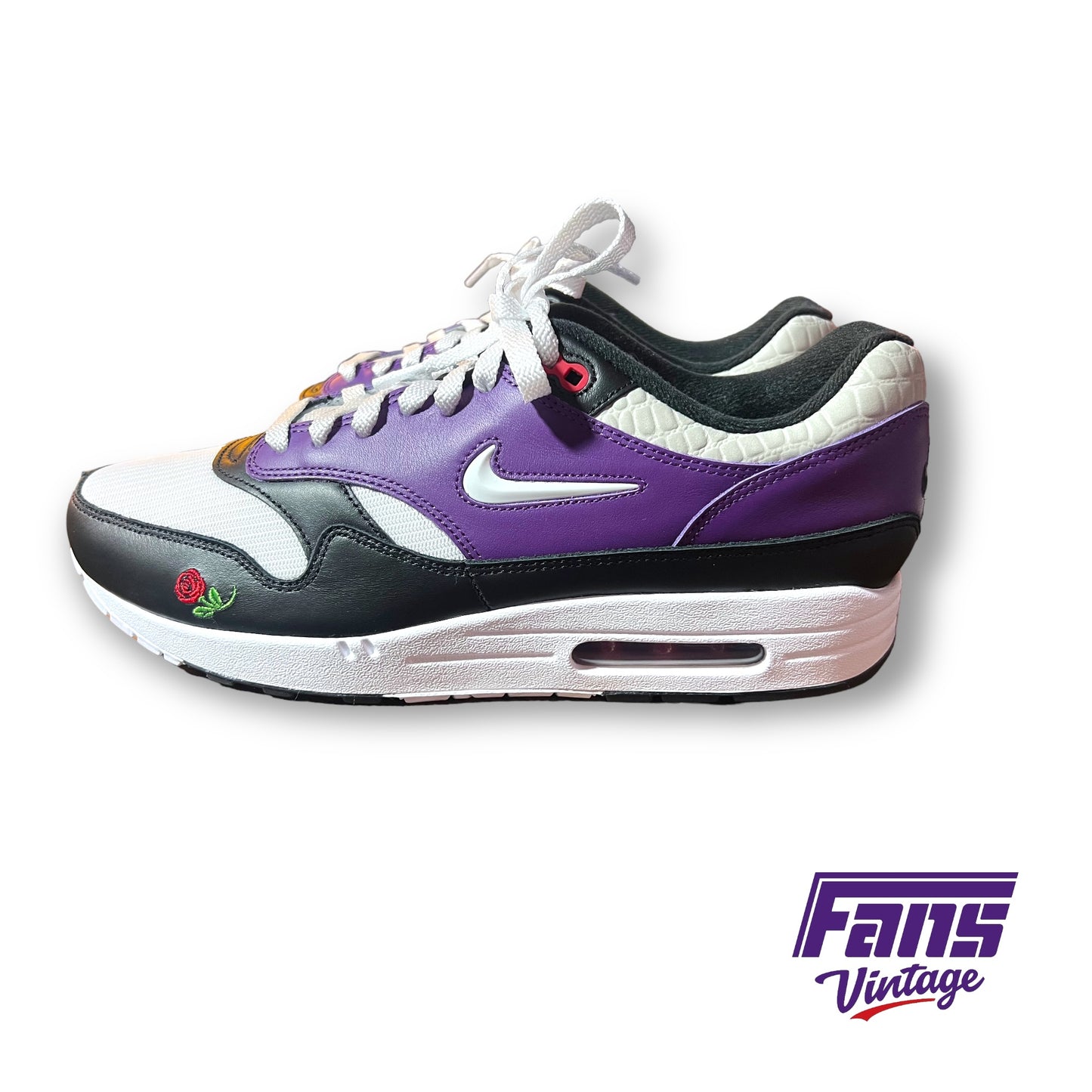 One of a Kind Nike Air Max TCU “Til Hell Freezes” Rose Bowl Tribute Sneakers