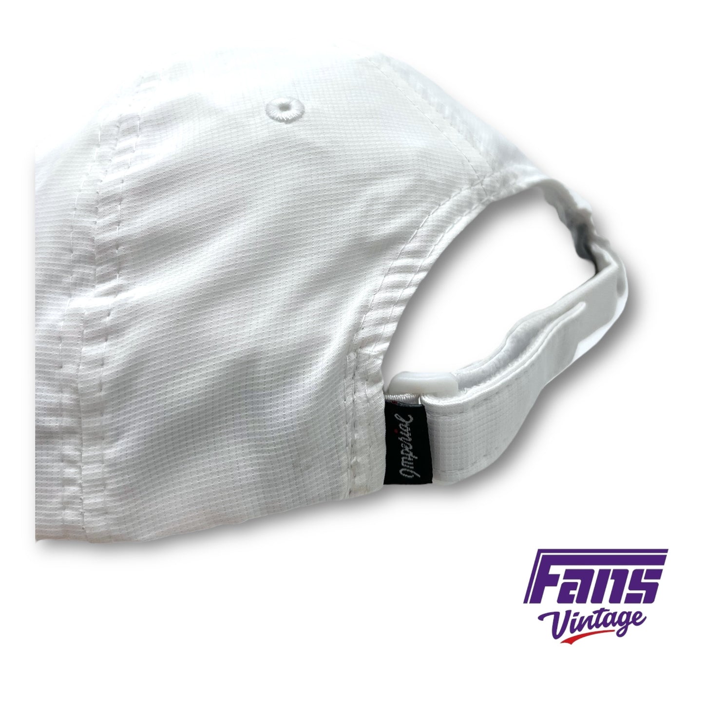 TCU Golf Custom Imperial Nike Dad Hat - Golfing Horned Frog Logo