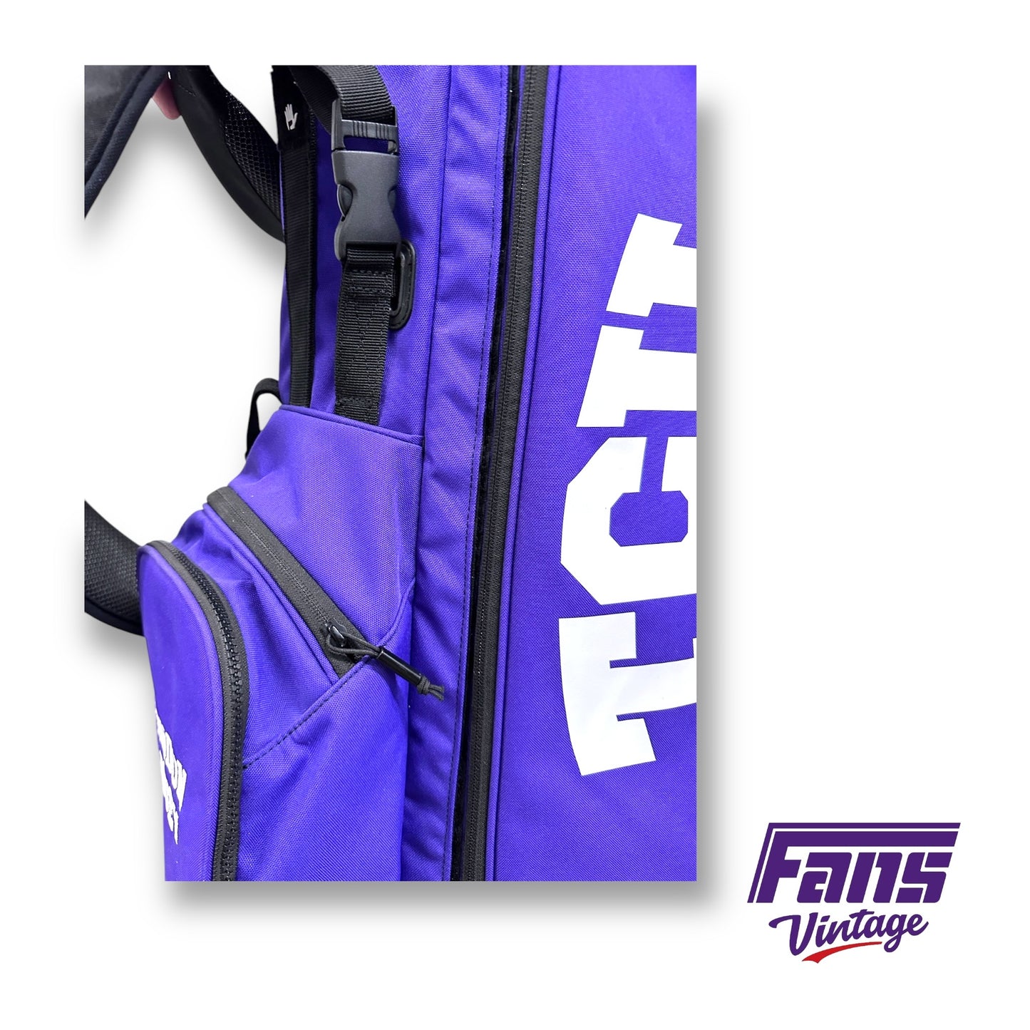 TCU Custom Team Issued Golf Bag