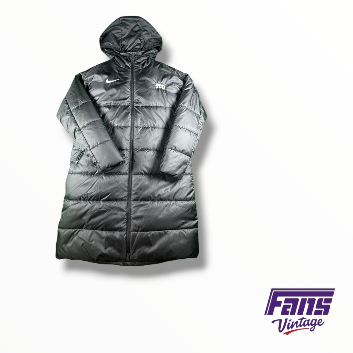 TCU Team Issue Nike Premium Custom 3/4 Length Puffer Jacket