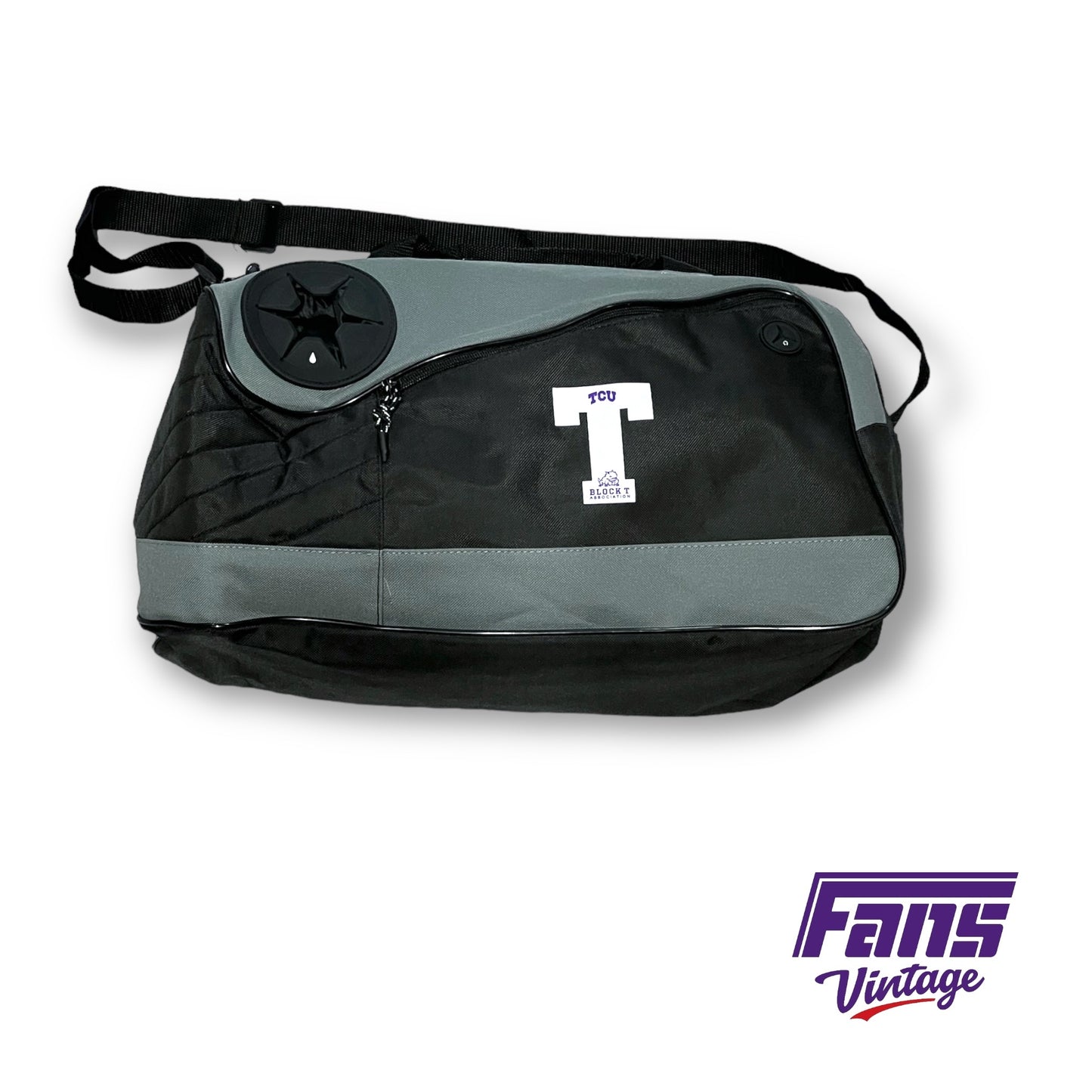 Block T TCU Letterman’s Association Duffel Bag