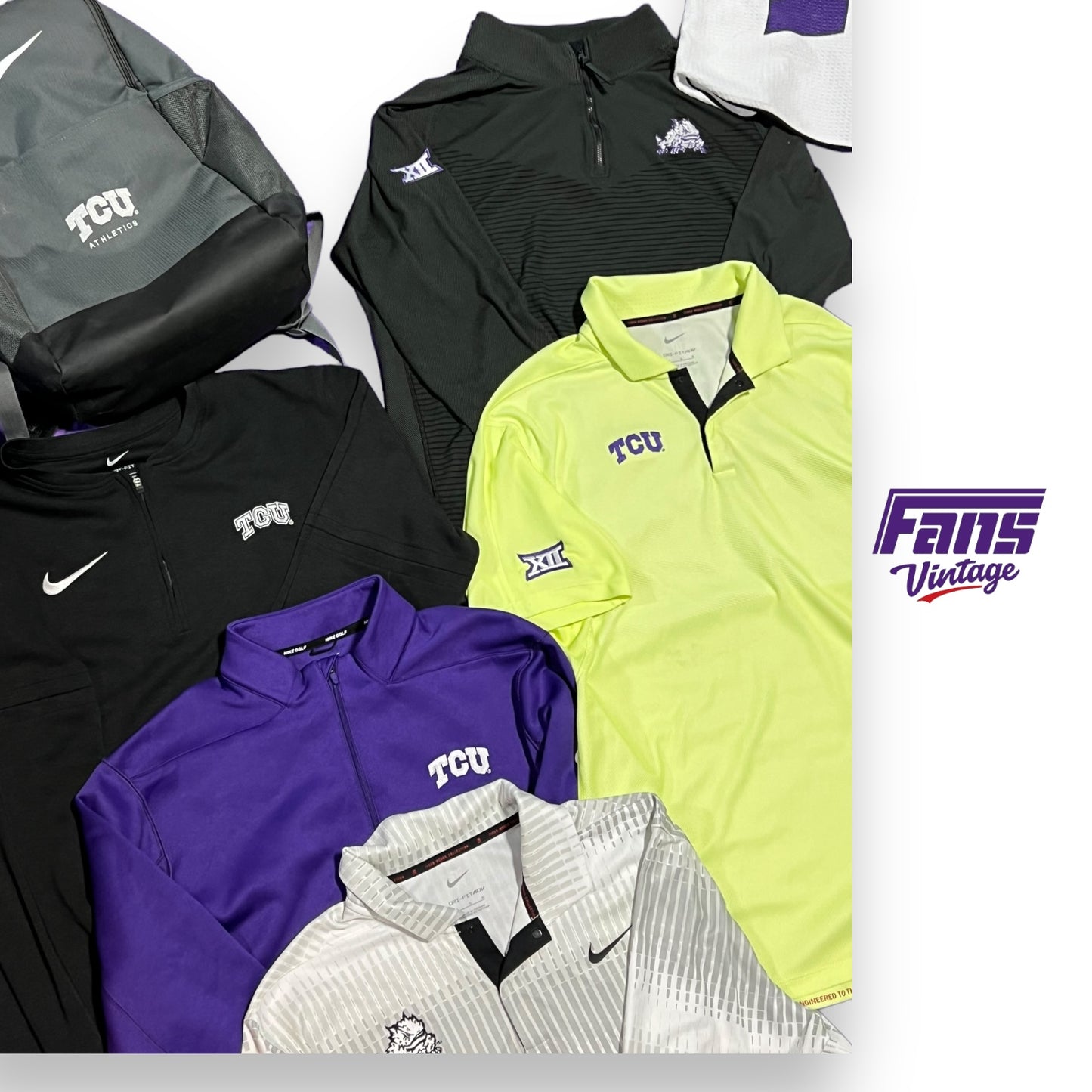 TCU Golf Team Exclusive Bundle #1 - Premium - SIZE LARGE