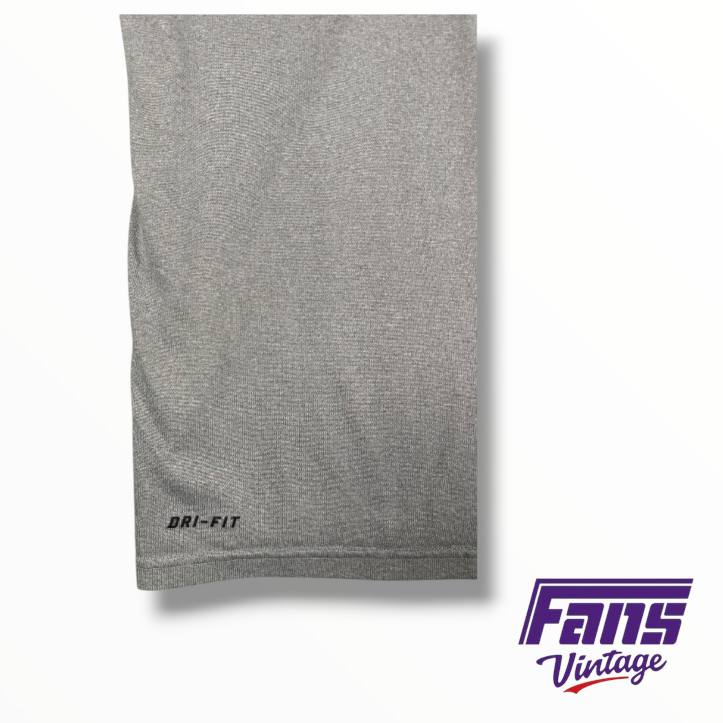 TCU Nike Team Issued Gray “Just Do It” Tee