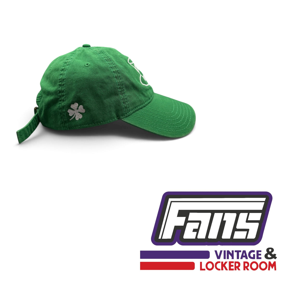 TCU Baseball St. Patrick’s Day Green Leprechaun Dad Hat with Shamrock Side Detail