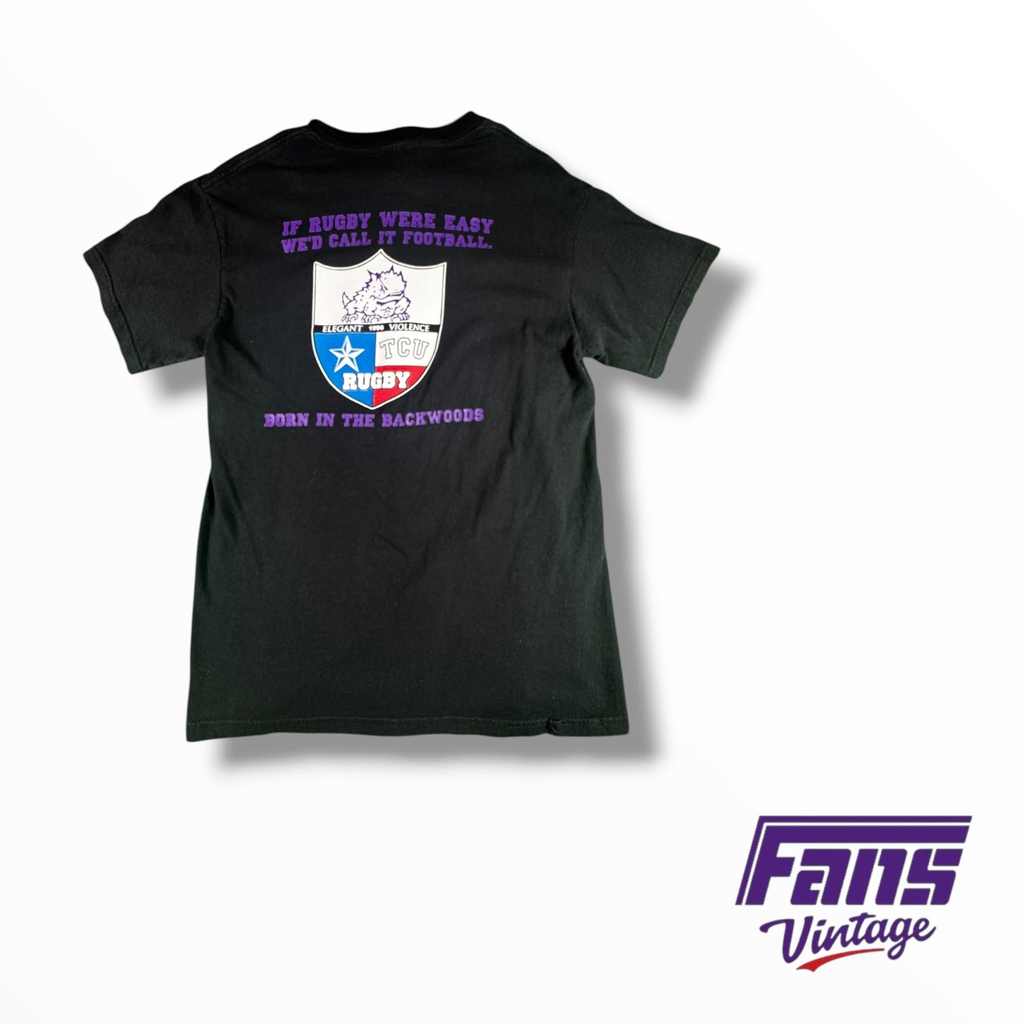 Rare! Vintage TCU 2004 Rugby T-shirt