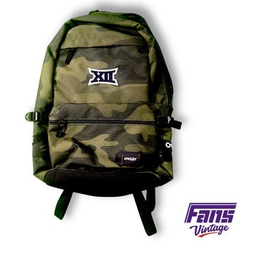 Custom Oakley TCU Big 12 Camo Backpack - Brand New!