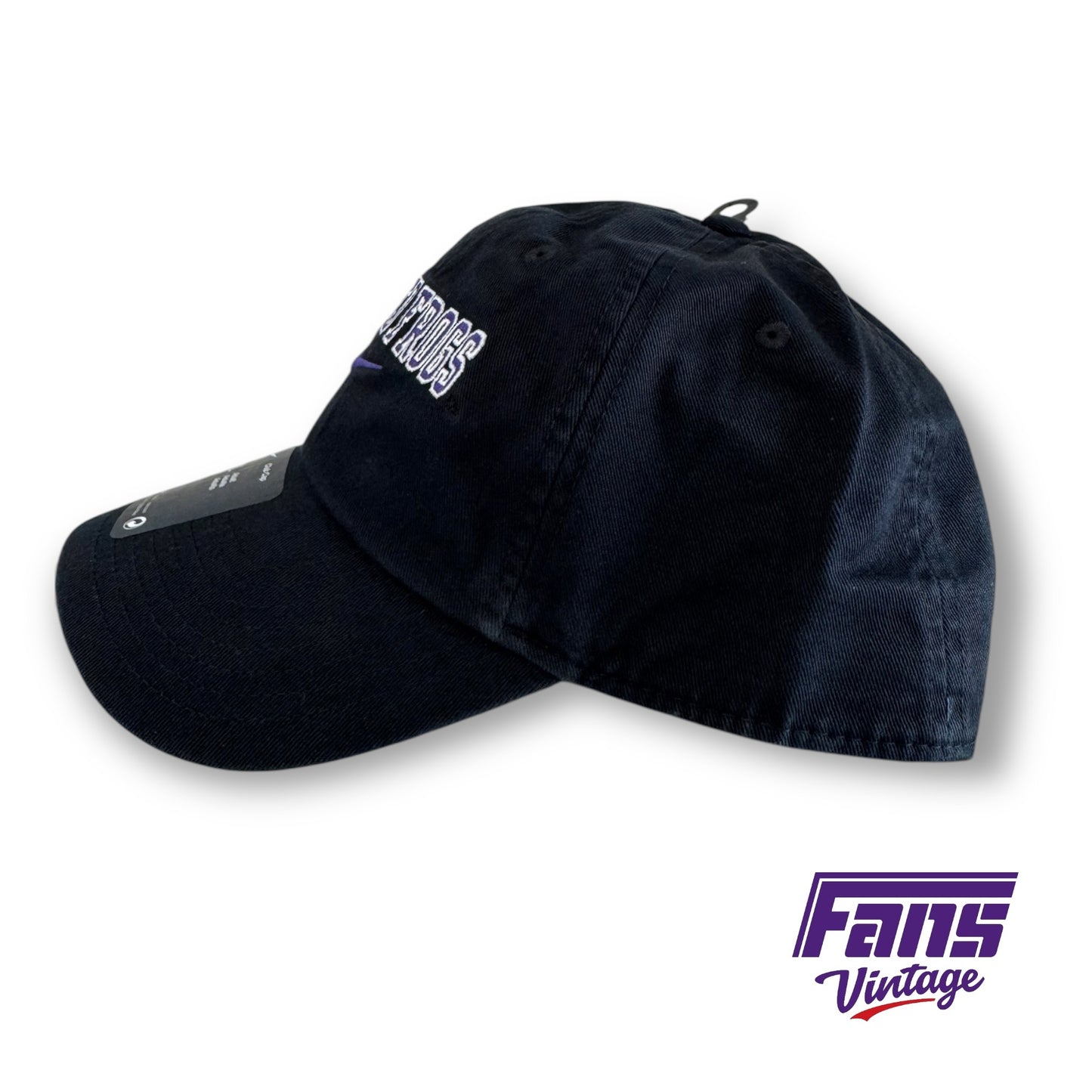 TCU Team Issue Nike "Horned Frogs" Dad Style Hat - New with tags!