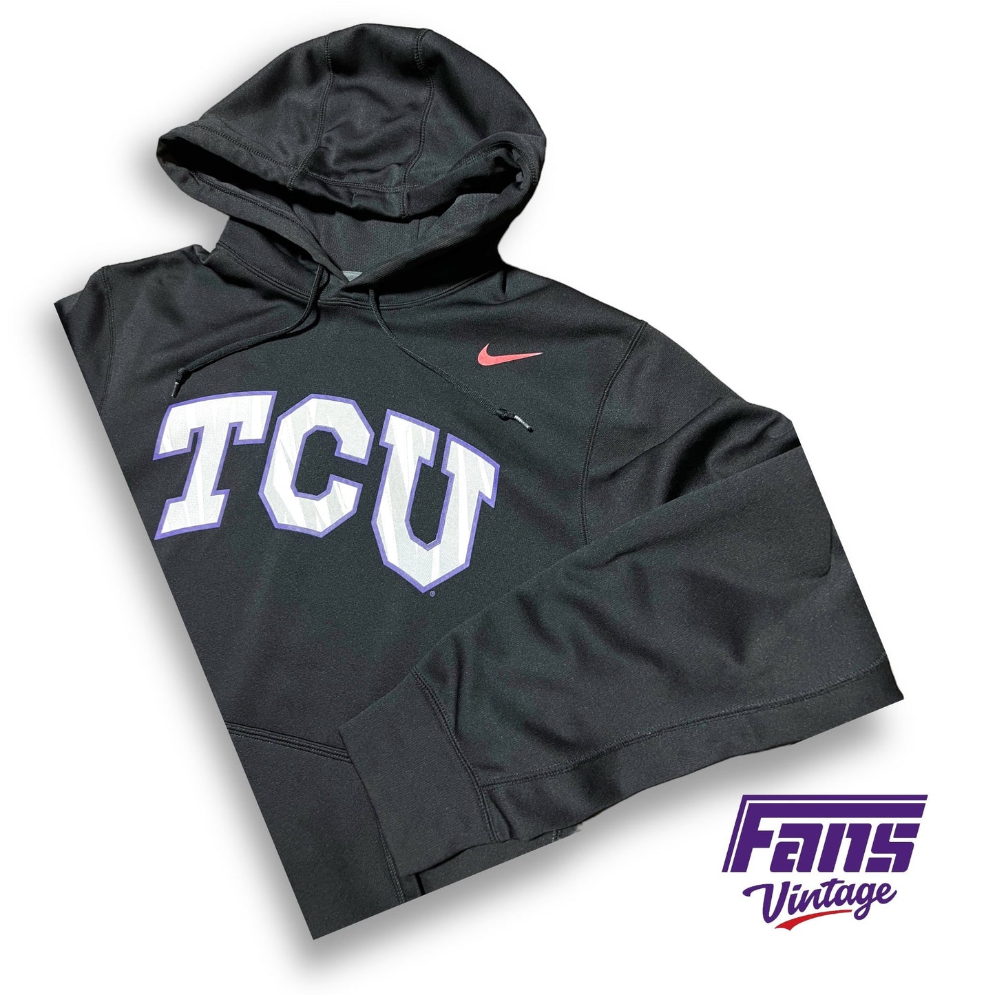 RARE TCU Football Original 2013 Nike Team “Spit Blood” Colorway Hoodie