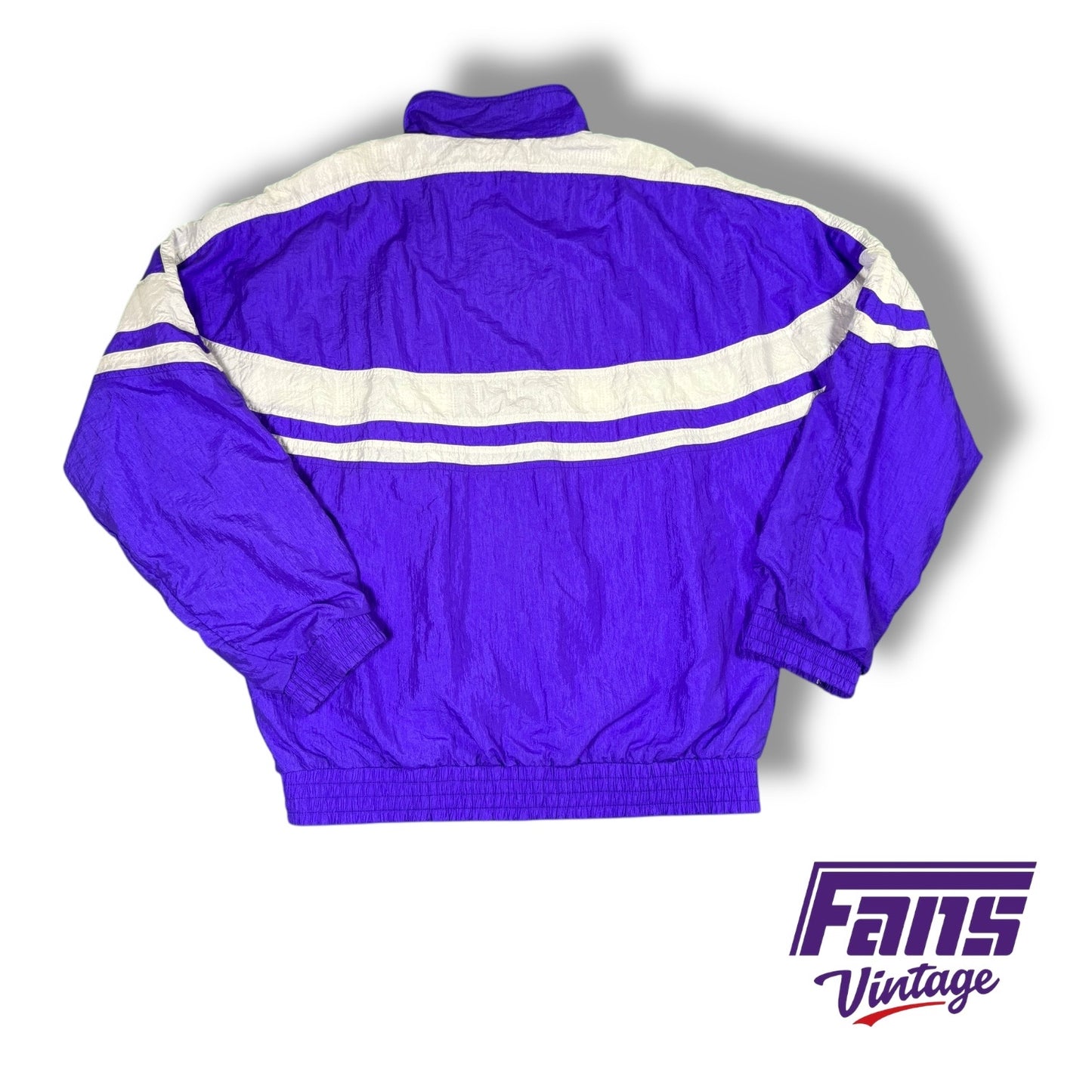 TCU Vintage 90s Windbreaker Track Style Jacket