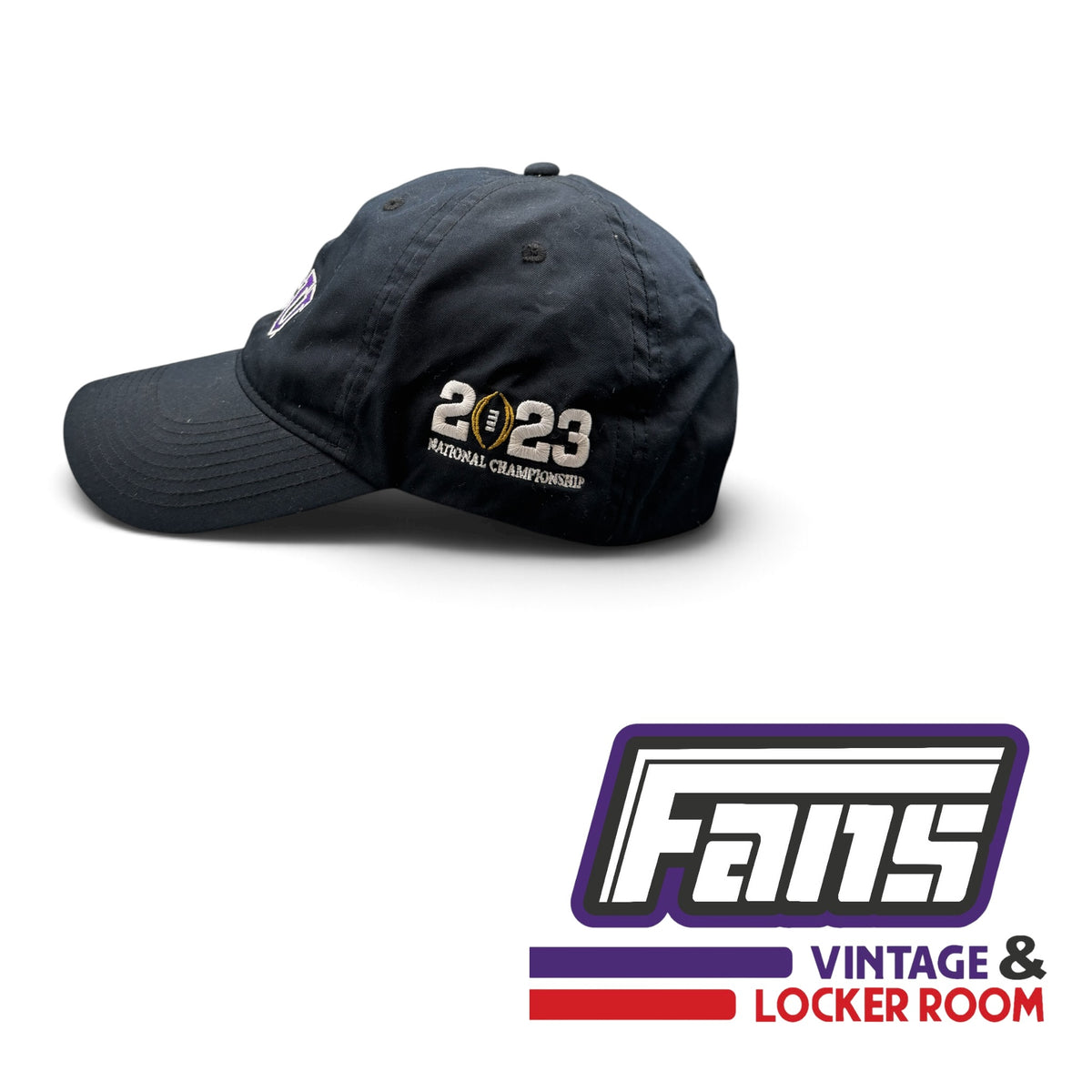 TCU Team Issued Nike CFP 2023 National Championship Hat