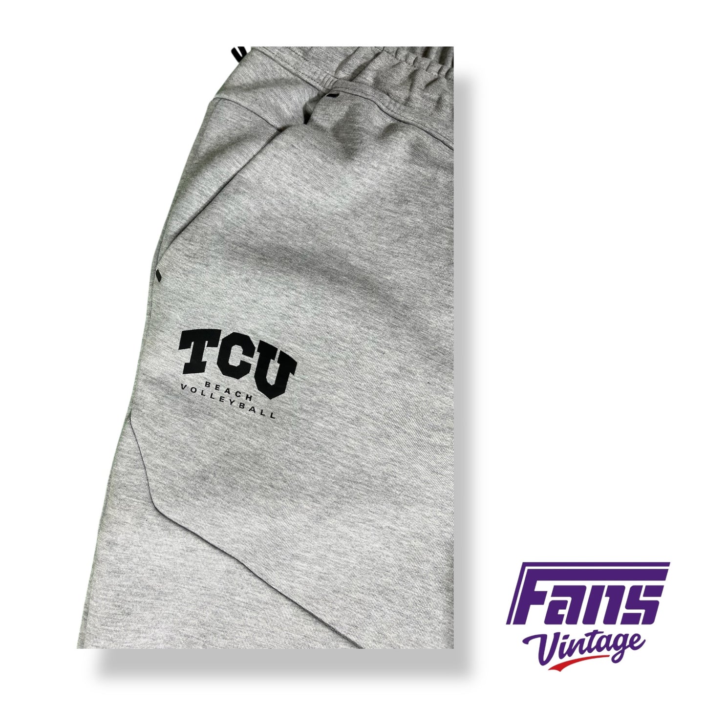 TCU Beach Volleyball Team Issued Nike Sportswear Tech jogger style sweatpants