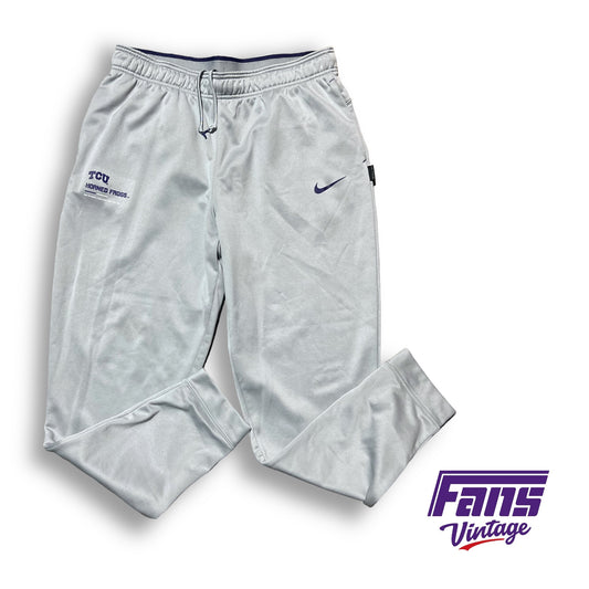 TCU Basketball Team Issued Nike Thermafit Jogger Sweatpants
